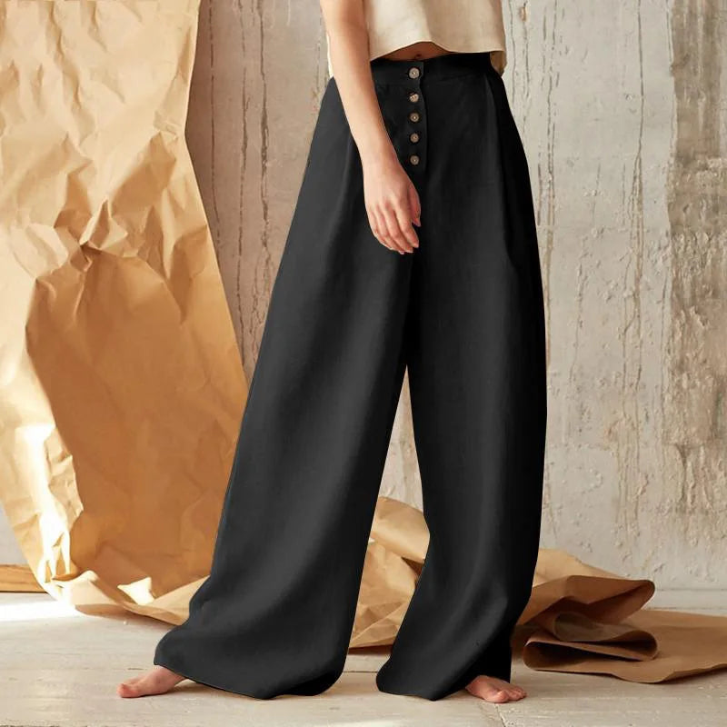 Lena Button Pants