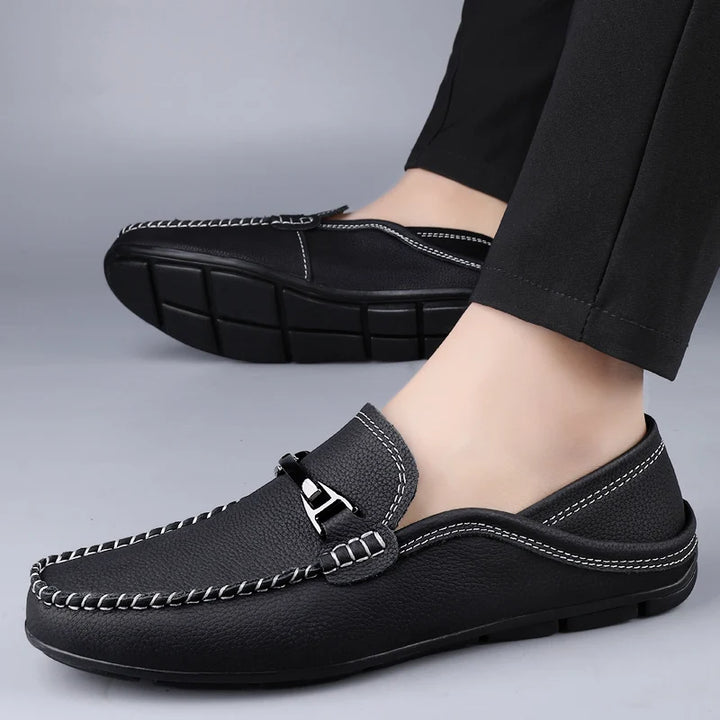 Buckle Moc Loafers