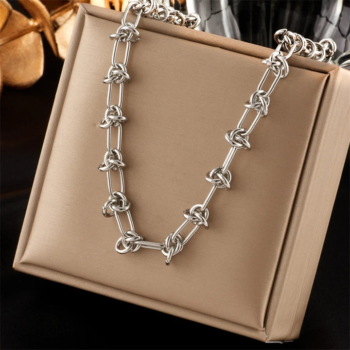 Aurelia Knot Necklace