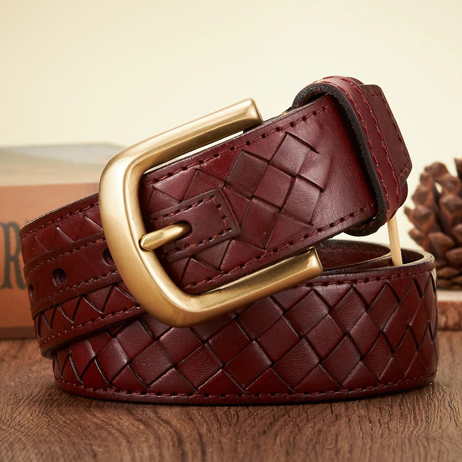 Bennett Braided Leather Belt