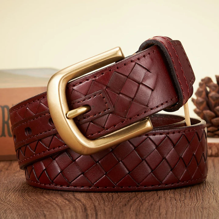 Bennett Braided Leather Belt