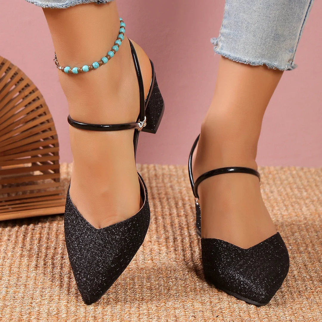 Lena Strap Heels