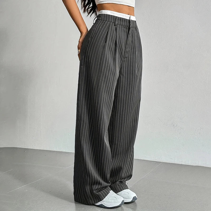 Mila Pinstripe Pants