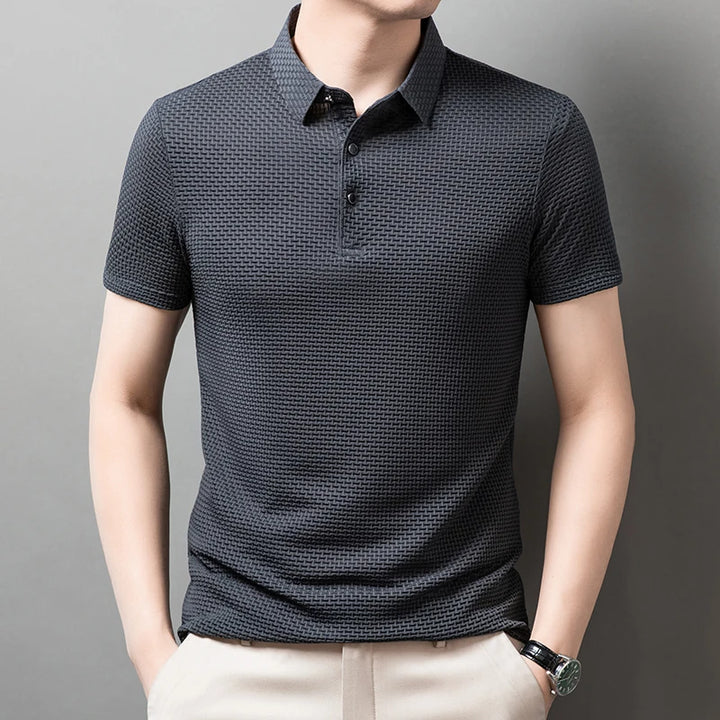 Mason Textured Polo