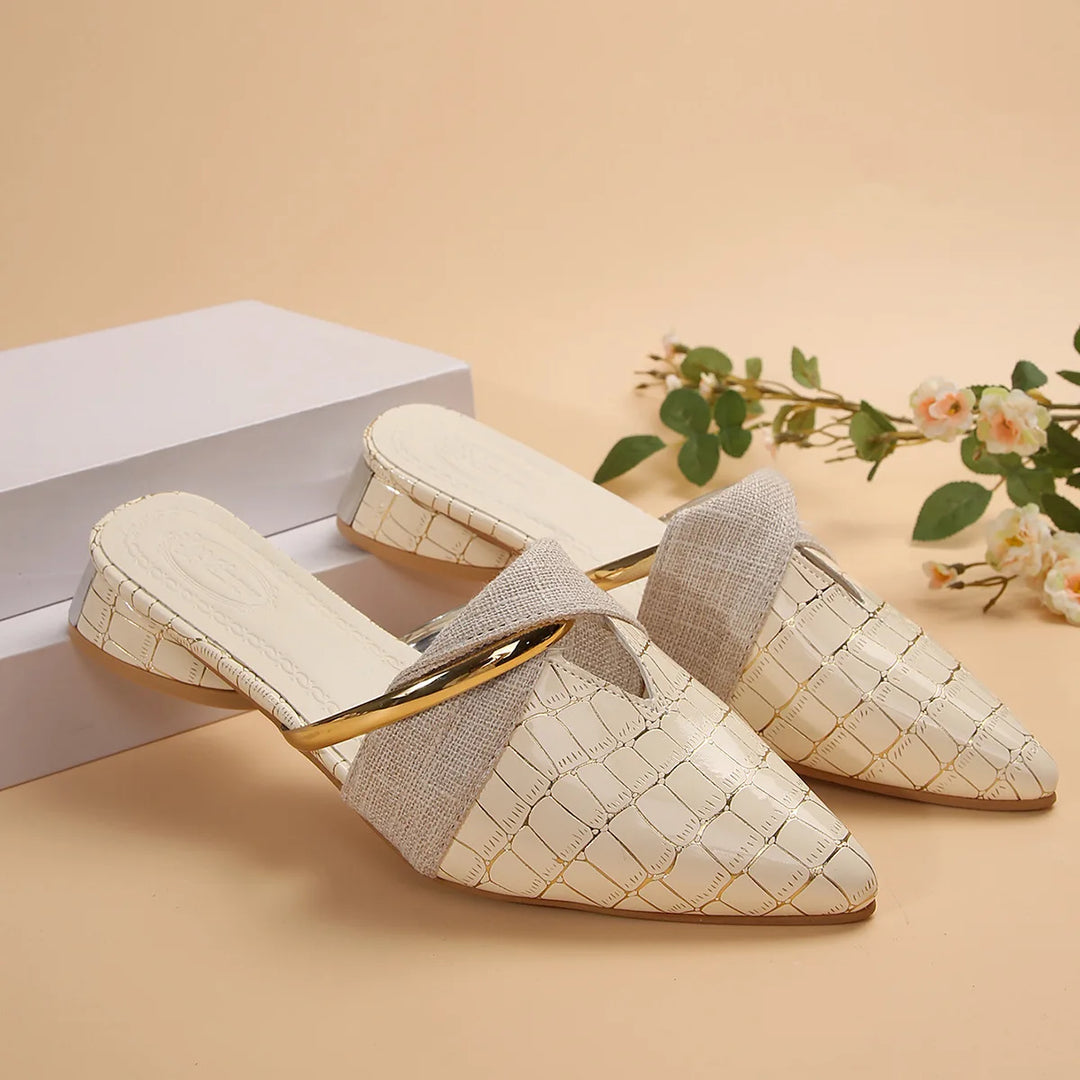 Vera Croc Mules