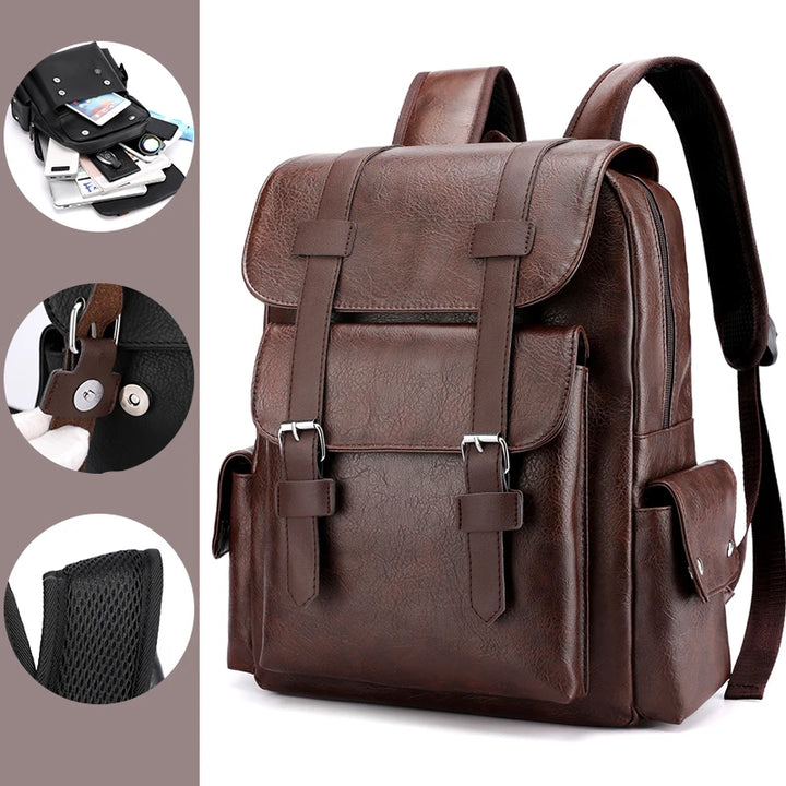 Camden Leather Backpack