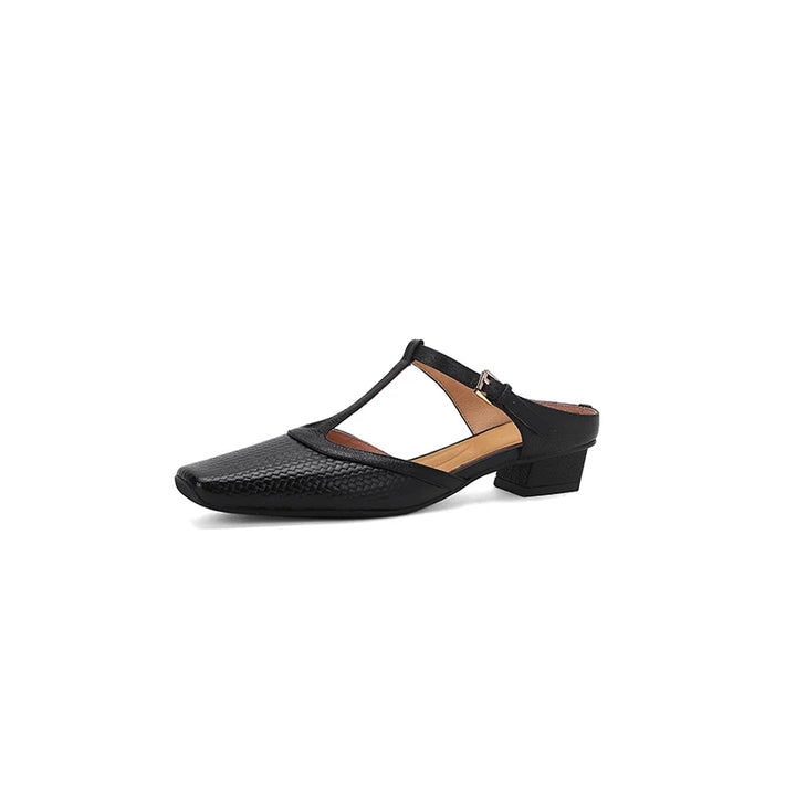 Elise Leather Mules