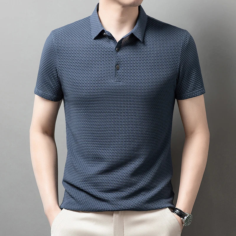 Mason Textured Polo