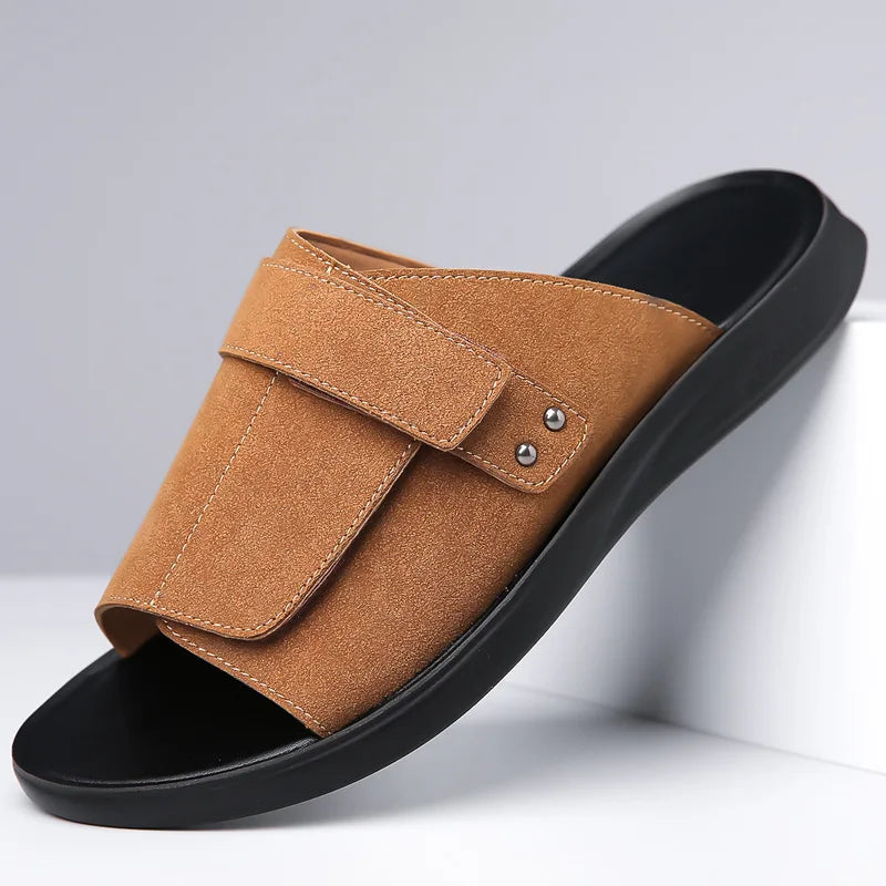Cove Suede Slides