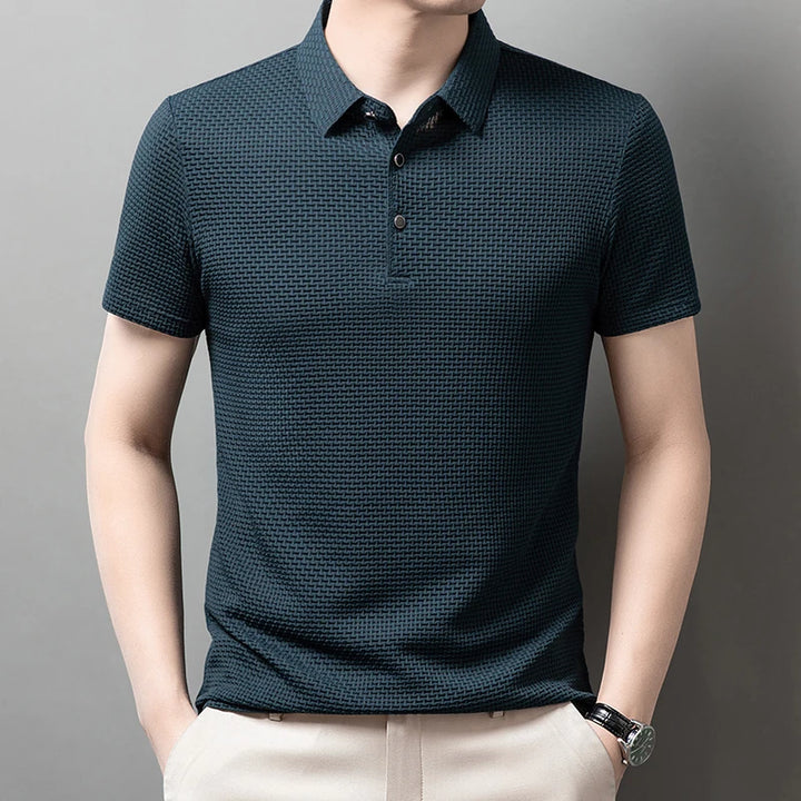 Mason Textured Polo