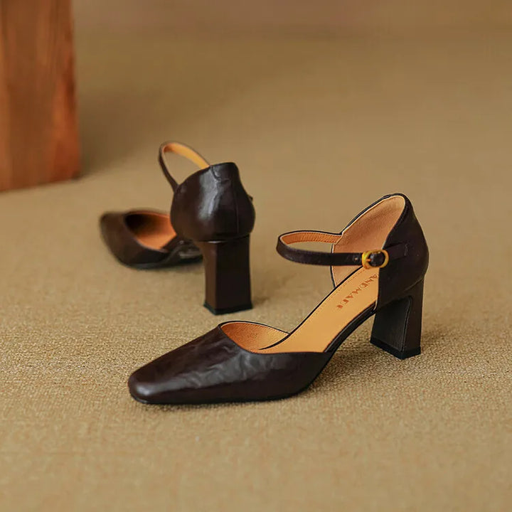 Audrey Strap Heels
