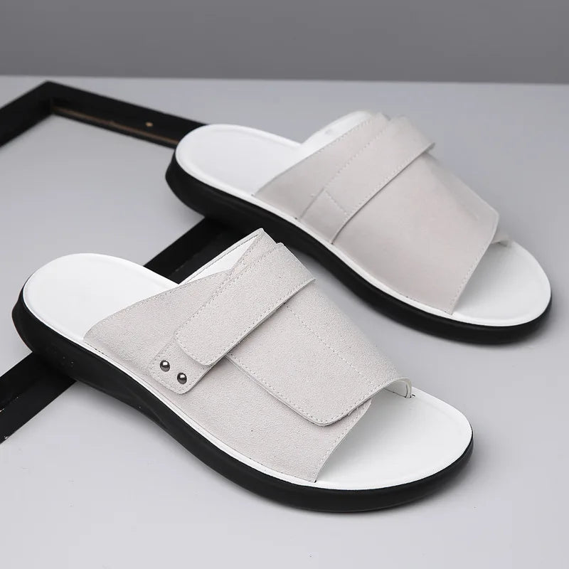 Cove Suede Slides