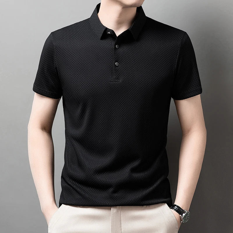 Mason Textured Polo