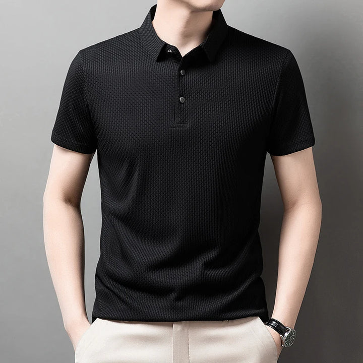 Mason Textured Polo