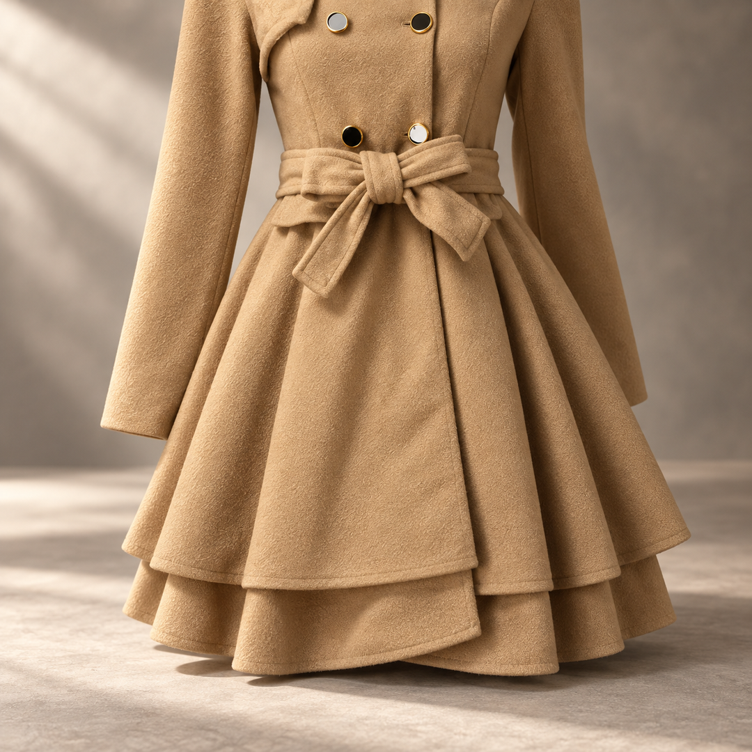 Vivienne Bow-Belt Coat