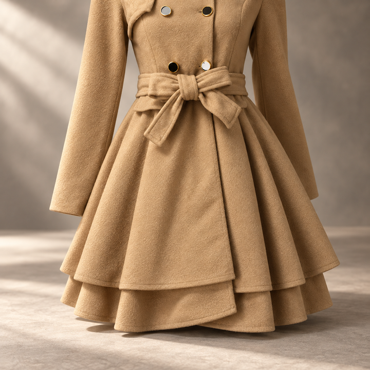 Vivienne Bow-Belt Coat