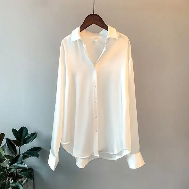 Satin Button Shirt