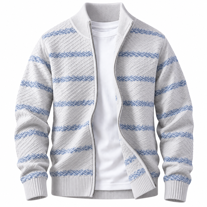 Wesley Zip Cardigan