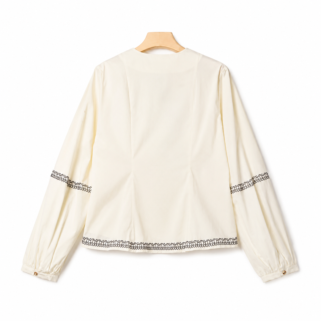 Bohemian Embroidery Top